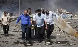 Massive explosion at Iranian port linked to missile fuel shipment; 4 killed, over 500 wounded Massive explosion at Iranian port linked to missile fuel shipment; 4 killed, over 500 wounded