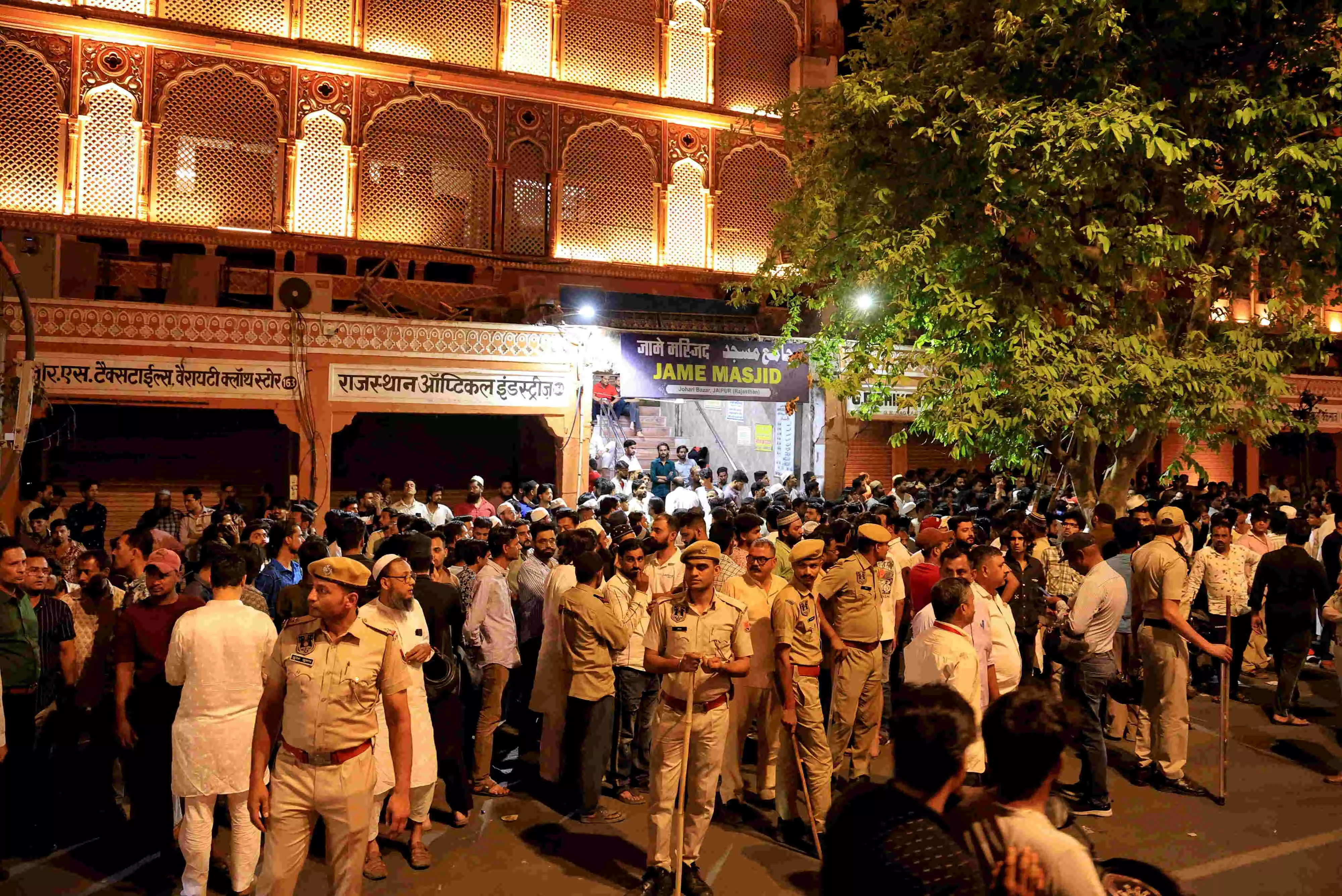 Balmukund Acharya accused of sloganeering inside Jaipur mosque; BJP MLA clarifies amid protests Balmukund Acharya accused of sloganeering inside Jaipur mosque; BJP MLA clarifies amid protests