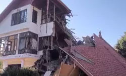 Crackdown on terror: Houses of three more terrorists demolished in J-K Crackdown on terror: Houses of three more terrorists demolished in J-K