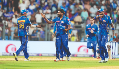 Mumbai Indians hit top gear
