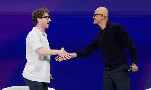Meta launches AI app, Zuckerberg chats with Microsoft CEO Satya Nadella at developer conference
