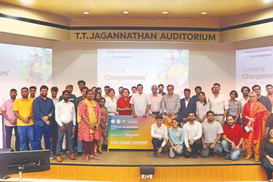 In a first, IIT Madras incubates 100 deep-tech startups in one year