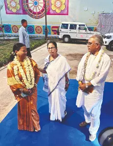 BJP leader Dilip Ghosh visits Digha’s Jagannath Temple, meets Mamata