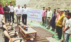Commendable effort by UJVN Ltd for biodiversity conservation through Golden Mahseer hatchery