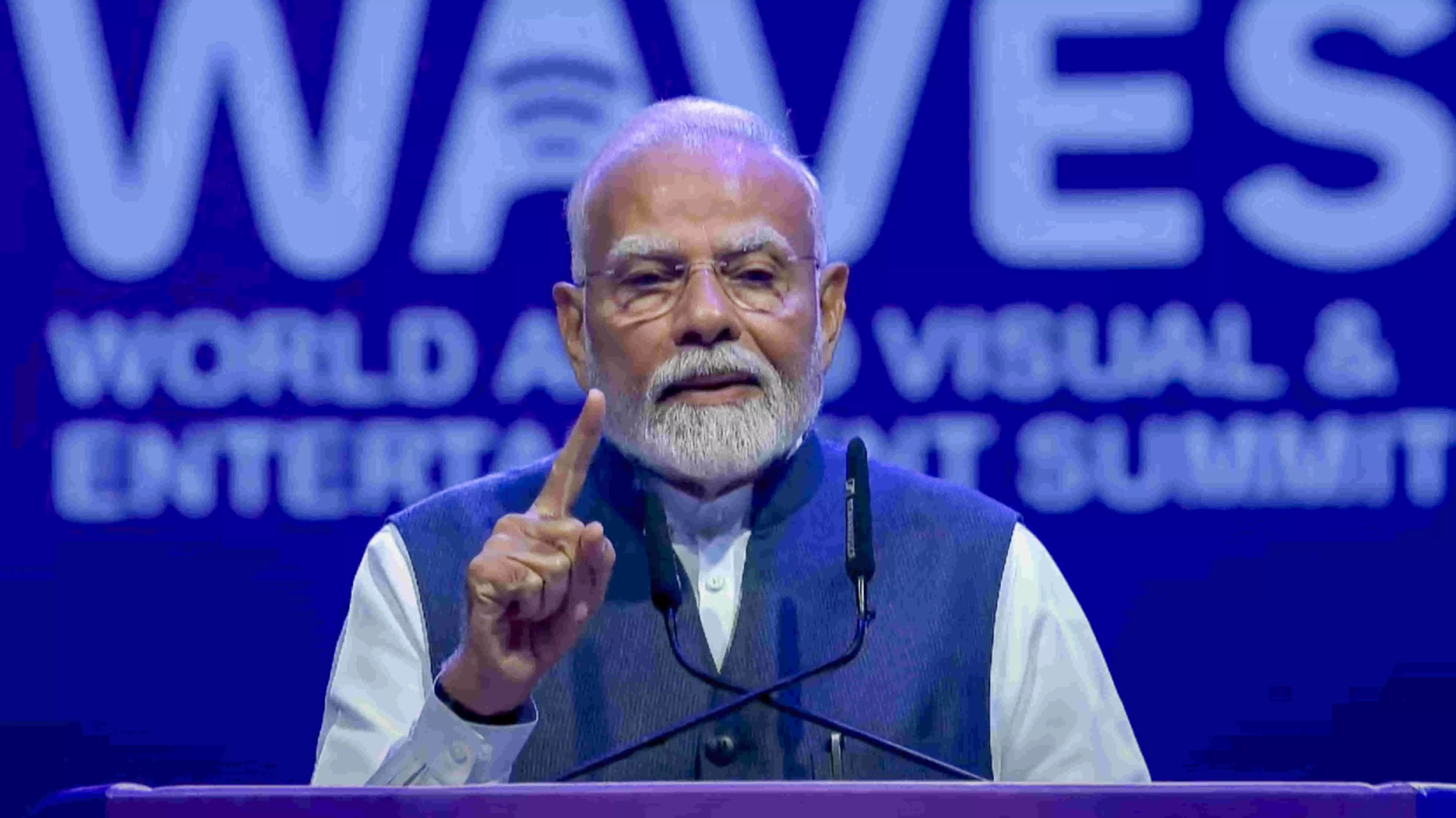 Right time to create in India, create for world: PM Modi inaugurates WAVES 2025, calls it global celebration of creativity Right time to create in India, create for world: PM Modi inaugurates WAVES 2025, calls it global celebration of creativity