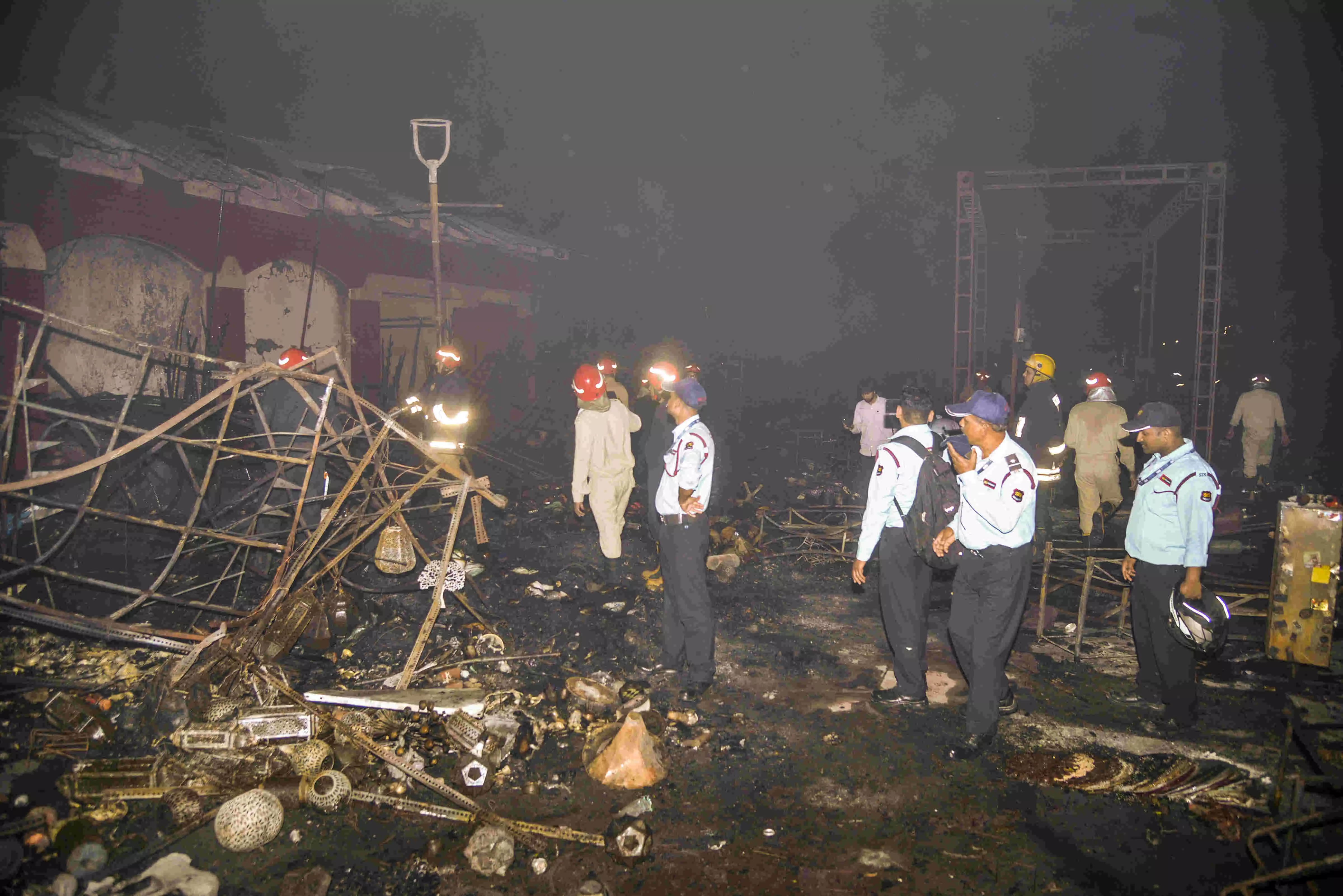 Dilli Haat fire: Decades of work turns to ashes, shopkeepers mourn losses worth crores Dilli Haat fire: Decades of work turns to ashes, shopkeepers mourn losses worth crores