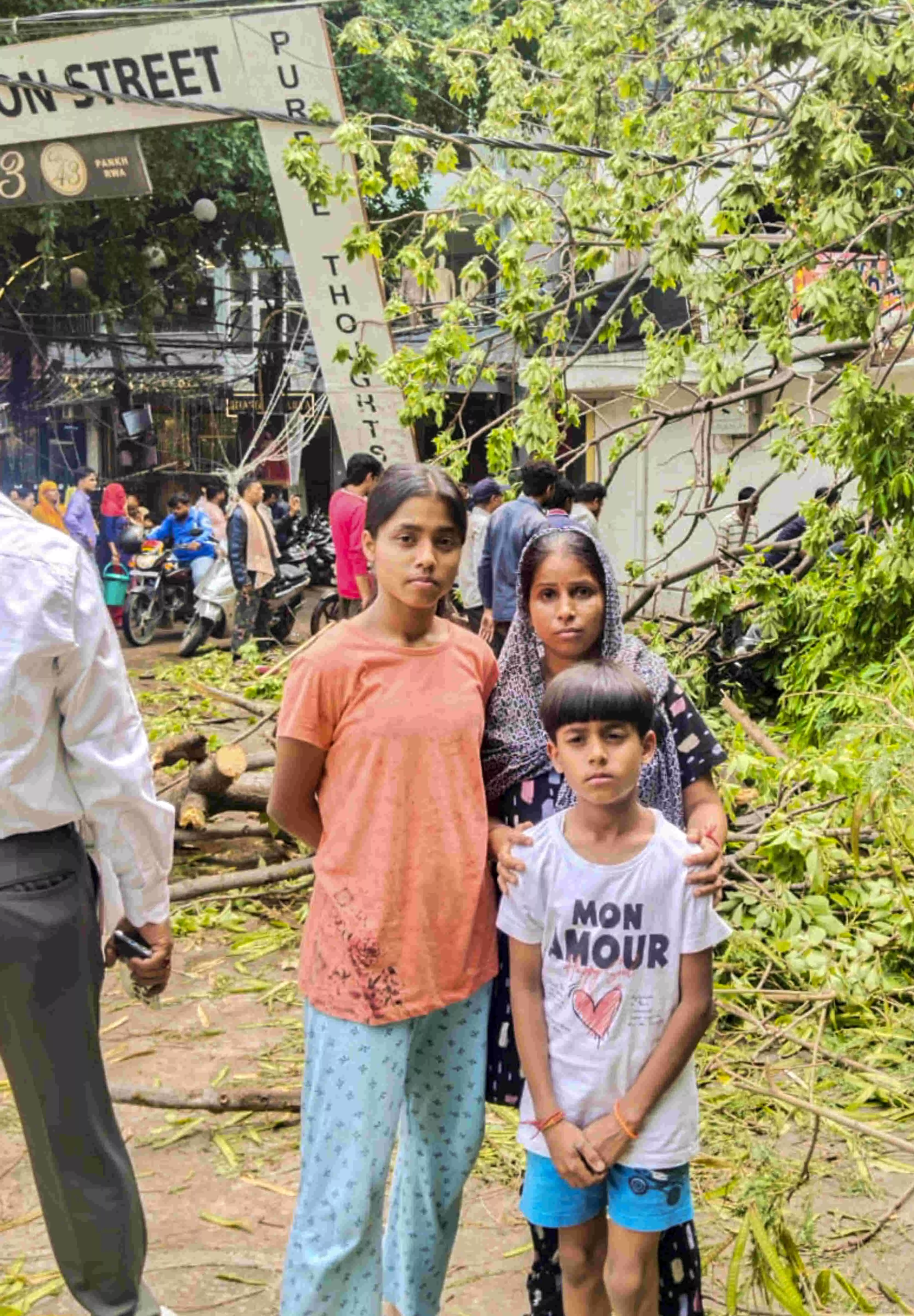 Horror Friday for former Delhi sprinter Sangeeta, tree falls on her house Horror Friday for former Delhi sprinter Sangeeta, tree falls on her house