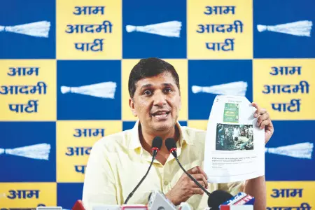 AAP slams BJP for ‘unpreparedness’, CM hits back AAP slams BJP for ‘unpreparedness’, CM hits back