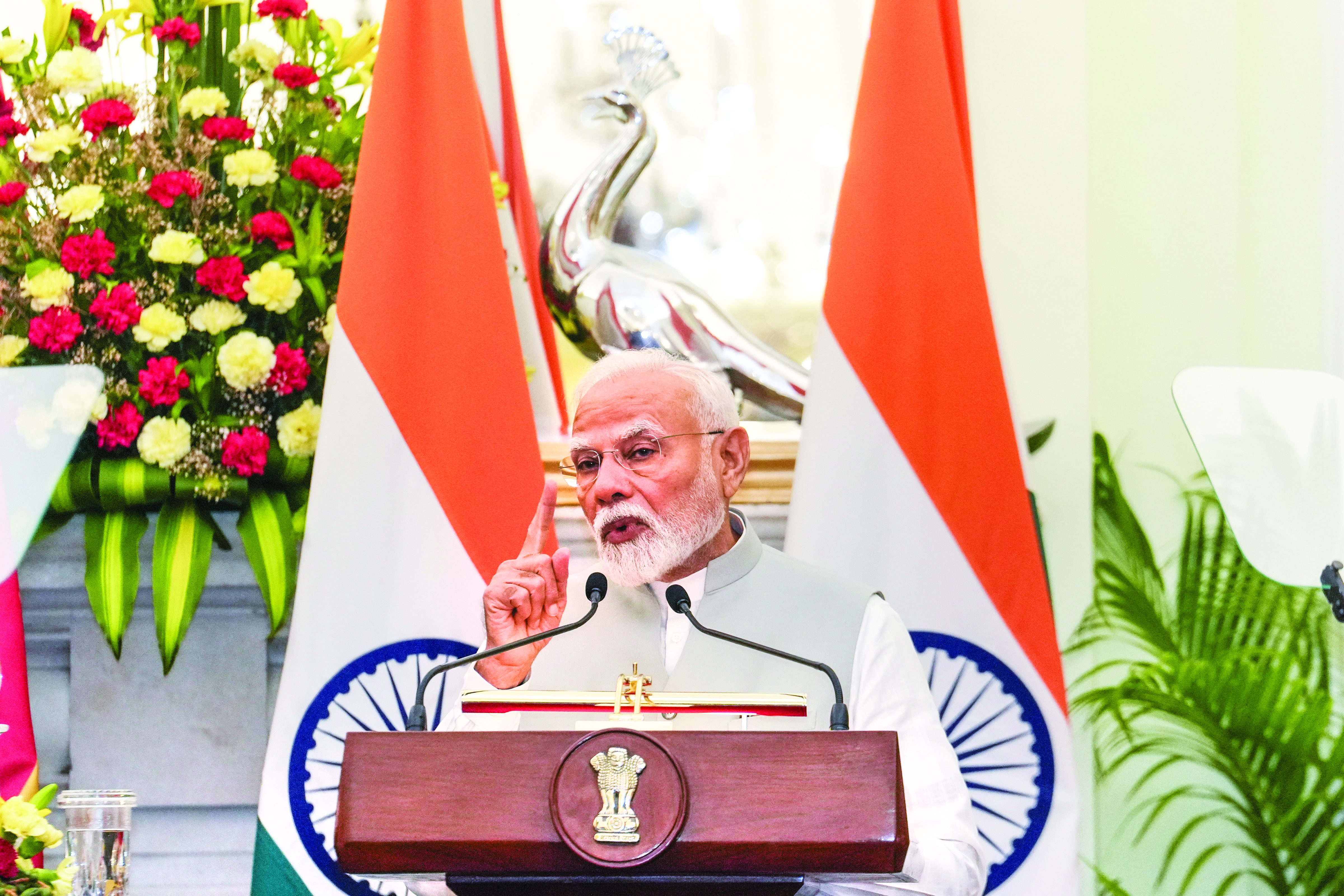 Committed to take decisive action against terrorists and backers: PM Modi Committed to take decisive action against terrorists and backers: PM Modi
