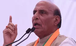 My responsibility to give befitting reply to those who cast evil eye on India: Def Min Rajnath Singh