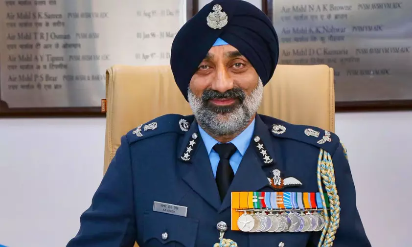 Air Chief Marshal A P Singh meets PM Modi Air Chief Marshal A P Singh meets PM Modi