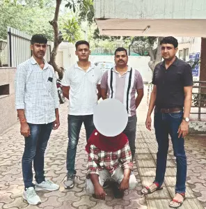 Proclaimed offender held in Pune Proclaimed offender held in Pune