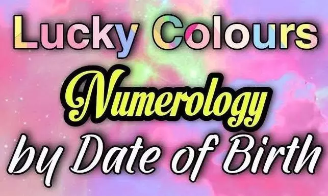 Influence of Colours Through Destiny Numbers Influence of Colours Through Destiny Numbers