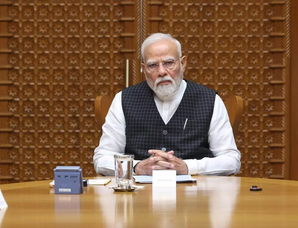 PM Narendra Modi monitors Op Sindor through the night, 9 targets-all successful PM Narendra Modi monitors Op Sindor through the night, 9 targets-all successful