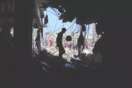 Israeli strikes across Gaza kill at least 59 people Israeli strikes across Gaza kill at least 59 people