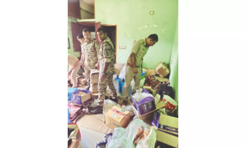 Twin raids in Siliguri: Illegal liquor factory busted in Uttarayan, cannabis smuggling foiled Twin raids in Siliguri: Illegal liquor factory busted in Uttarayan, cannabis smuggling foiled