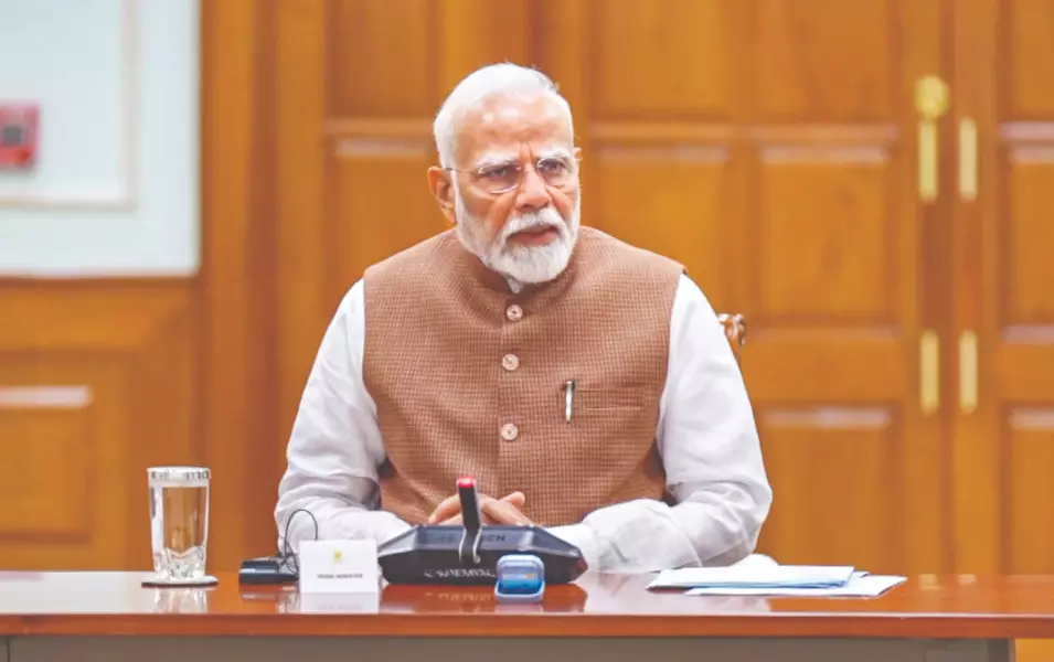 PM holds meeting with secretaries; stresses on ‘fool-proof functioning’ of essential systems PM holds meeting with secretaries; stresses on ‘fool-proof functioning’ of essential systems