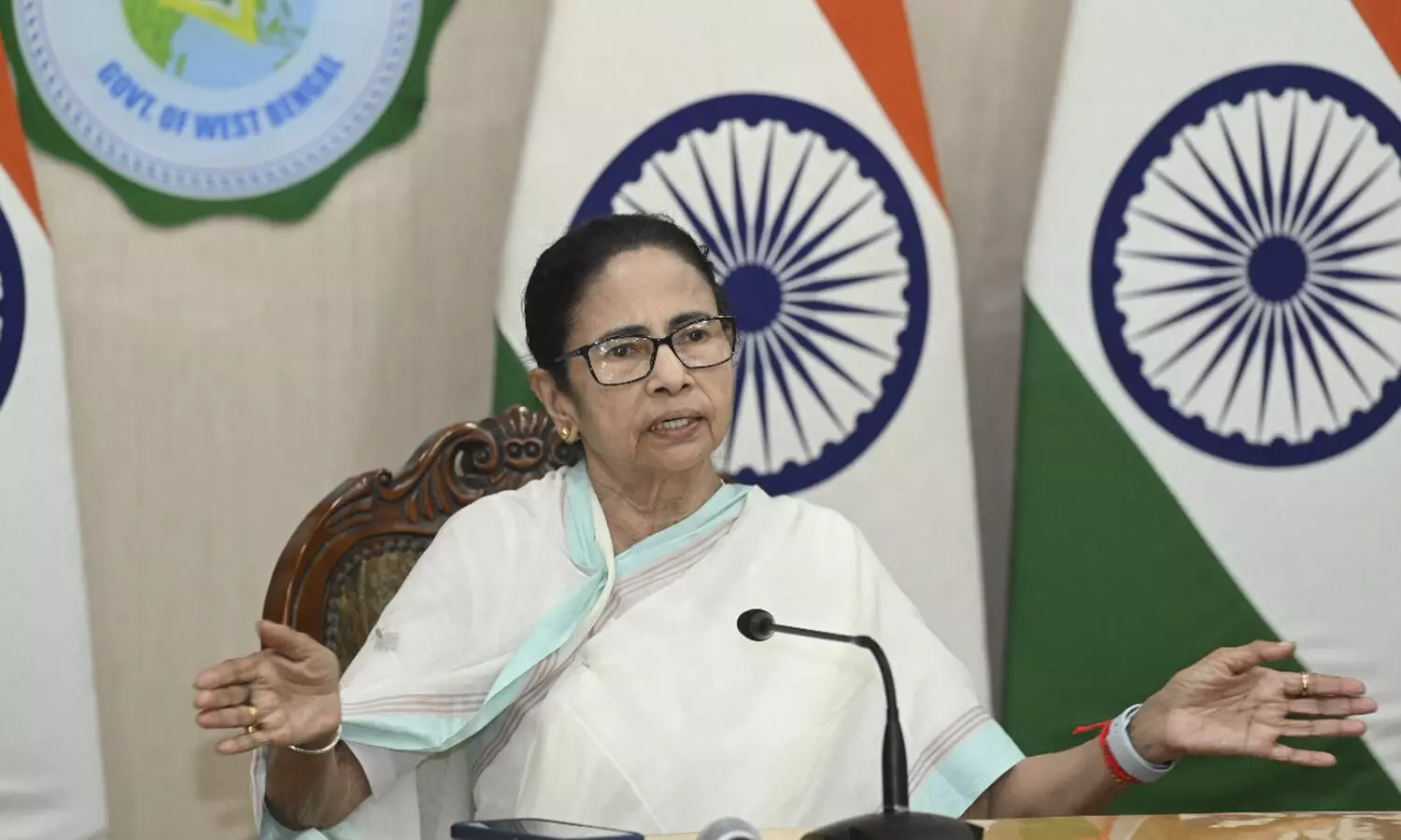 Mamata pays homage to Rabindranath Tagore on 164th birthday anniversary Mamata pays homage to Rabindranath Tagore on 164th birthday anniversary