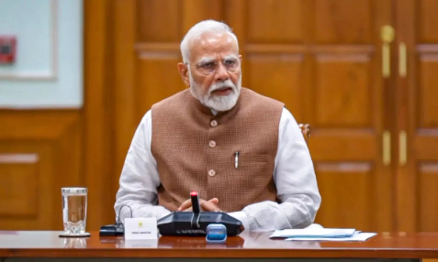 PM Modi interacts with armed forces veterans PM Modi interacts with armed forces veterans