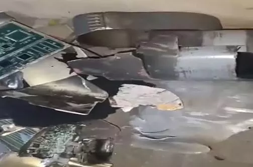 Pakistani drone fragments recovered in Punjab’s Jalandhar after blast Pakistani drone fragments recovered in Punjab’s Jalandhar after blast