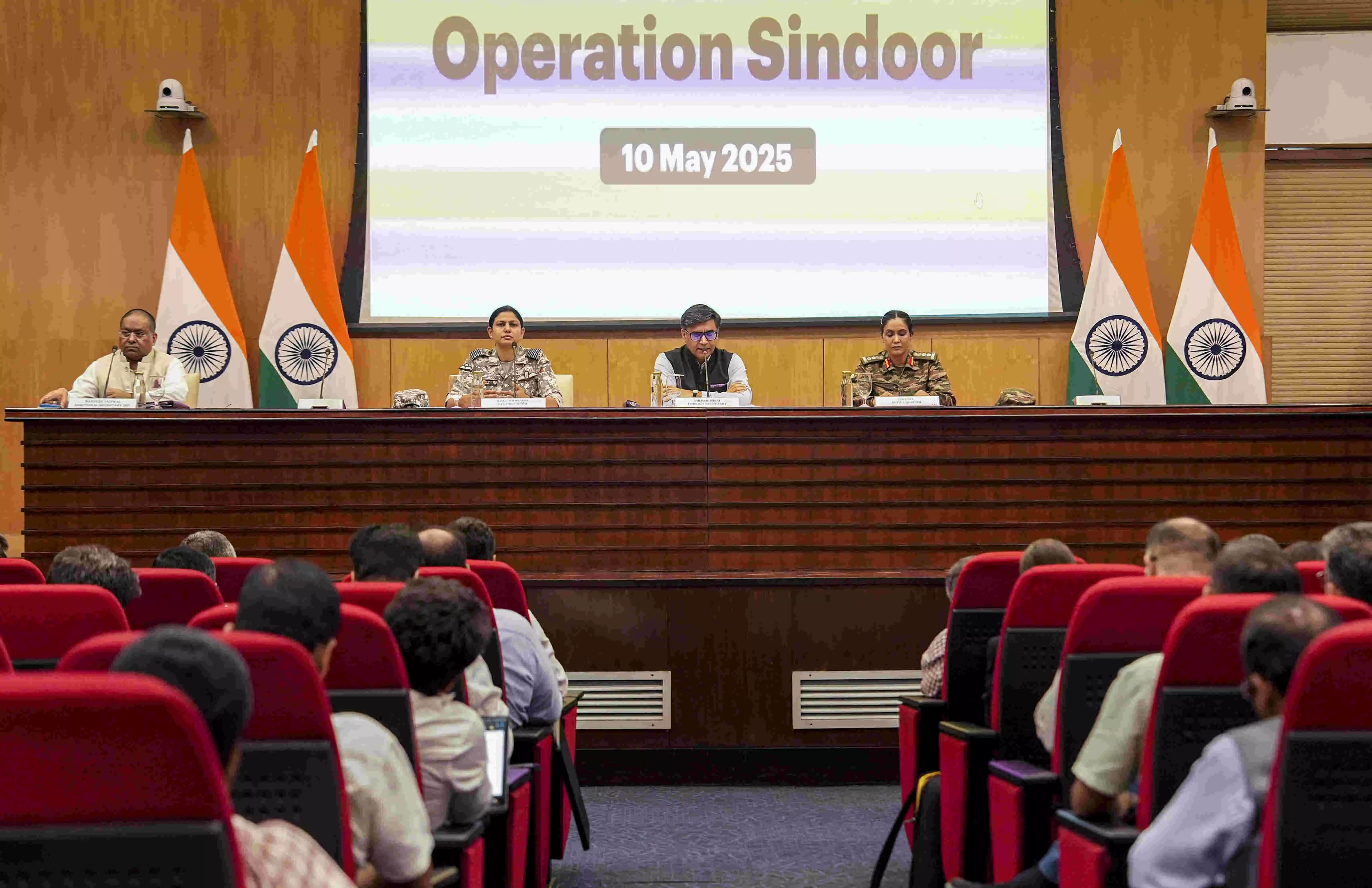 Pakistans hostile actions effectively countered: India Pakistans hostile actions effectively countered: India