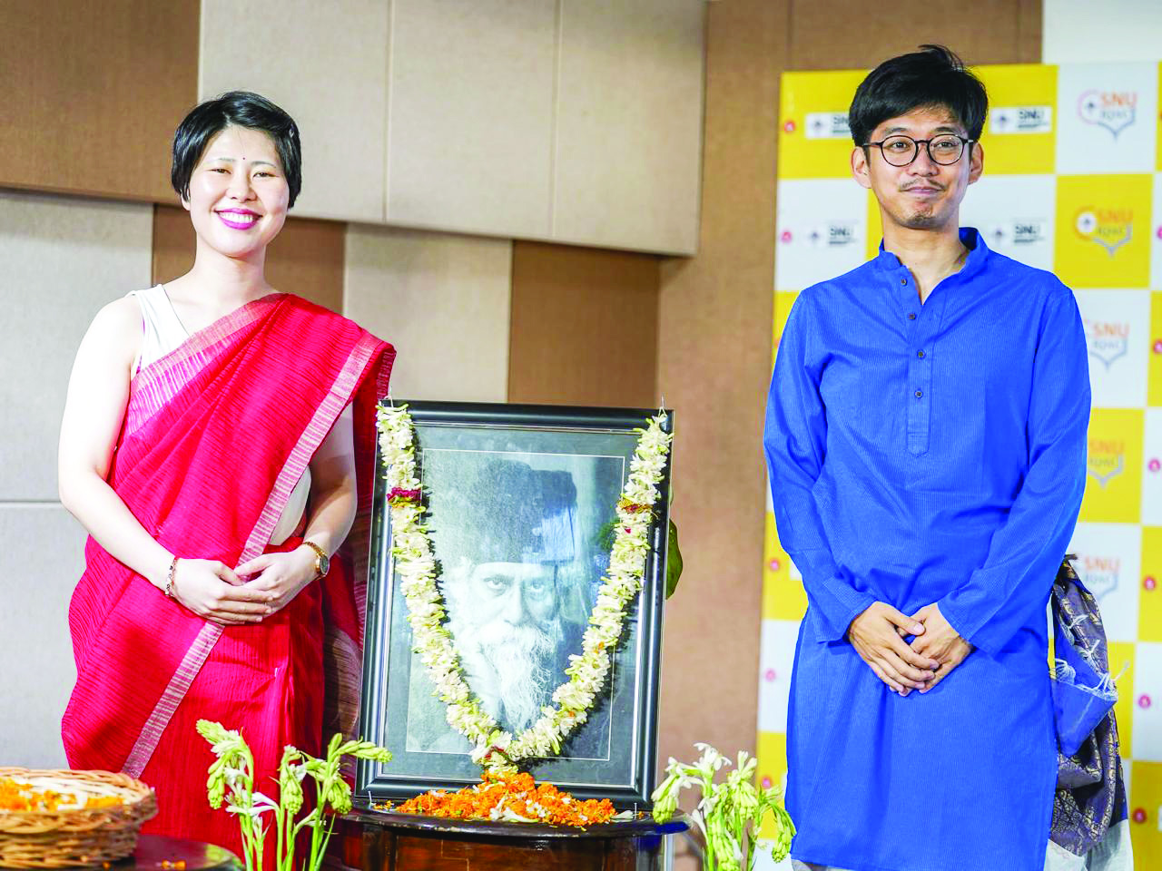 SNU celebrates Rabindranath Jayanti with cultural exchange performance by Japanese faculty SNU celebrates Rabindranath Jayanti with cultural exchange performance by Japanese faculty