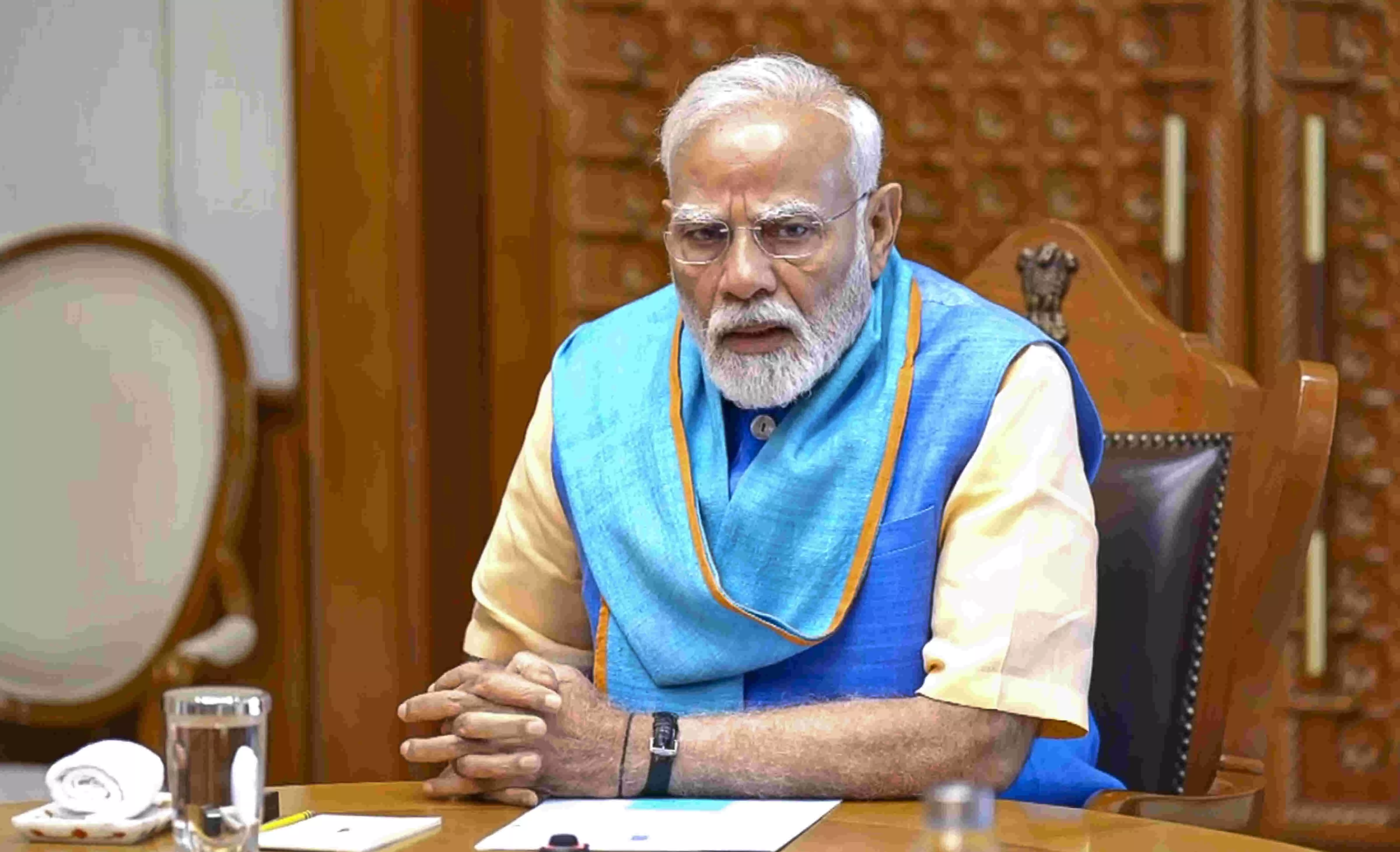 PM Narendra Modi will address the nation at around 8 PM today PM Narendra Modi will address the nation at around 8 PM today