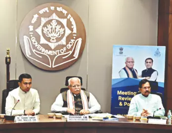 Union minister Manohar Lal reviews Goa urban development projects Union minister Manohar Lal reviews Goa urban development projects