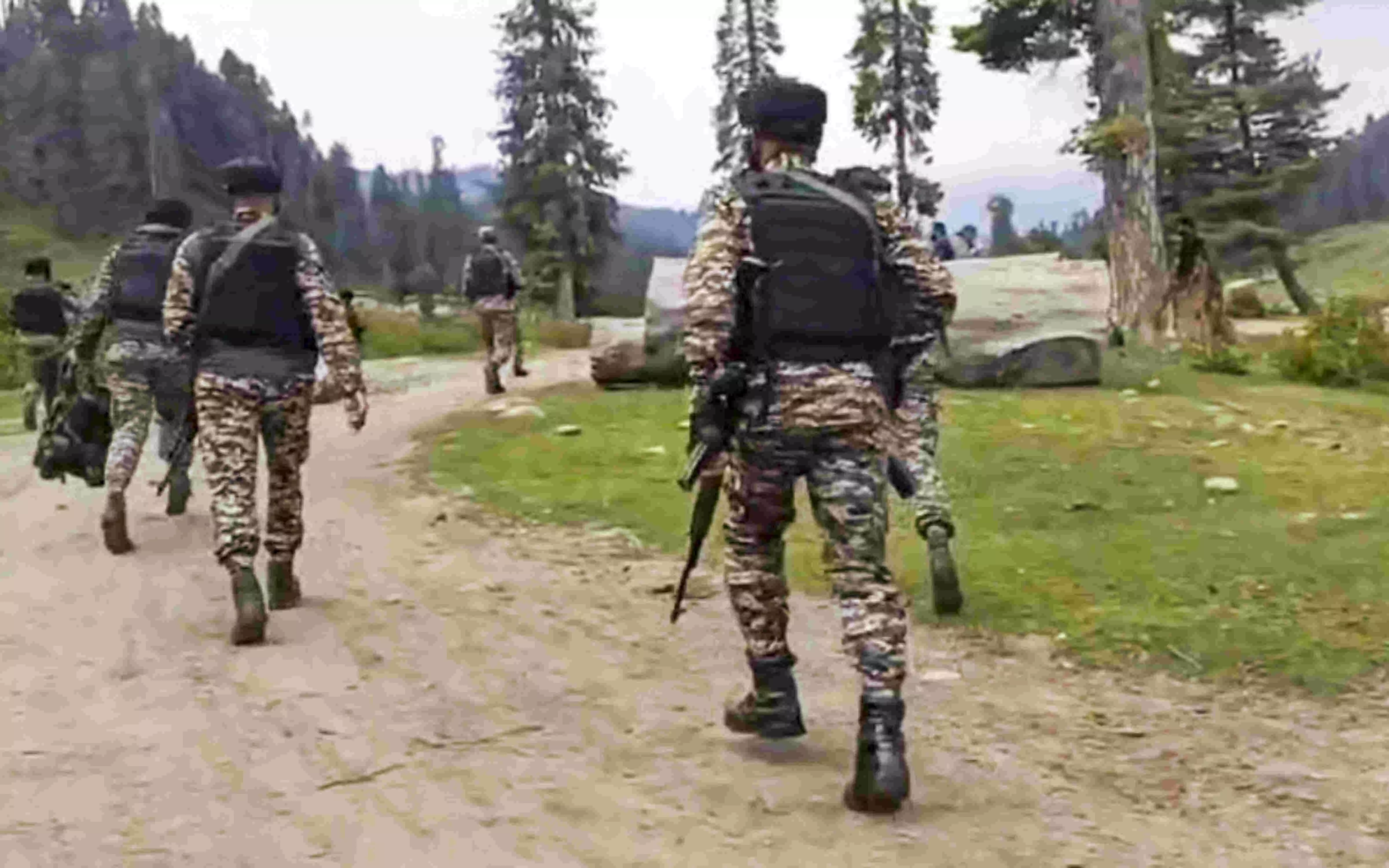 Encounter in J-Ks Shopian, three terrorists killed Encounter in J-Ks Shopian, three terrorists killed