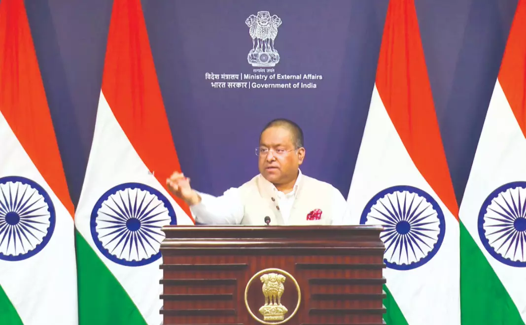 India says no change in demand, Pak must vacate PoK; junks Trump’s mediation claim India says no change in demand, Pak must vacate PoK; junks Trump’s mediation claim
