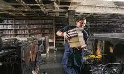 Massive fire at library of Delhis Guru Gobind Singh College of Commerce Massive fire at library of Delhis Guru Gobind Singh College of Commerce