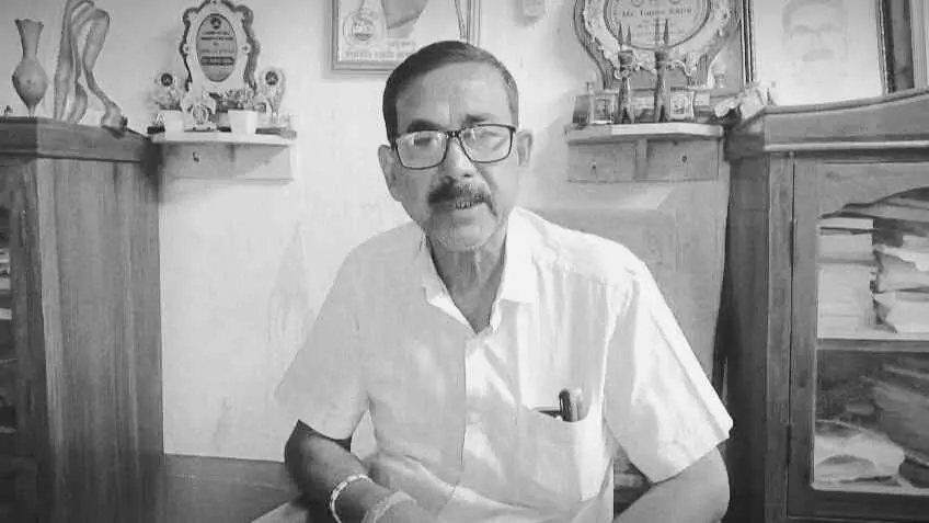TMC MLA Tapas Saha dies of brain haemorrhage TMC MLA Tapas Saha dies of brain haemorrhage
