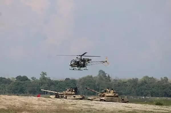 Indian Army conducts successful ‘Teesta Prahar’ in Teesta field firing range Indian Army conducts successful ‘Teesta Prahar’ in Teesta field firing range