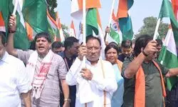 Chhattisgarh CM Sai leads ‘Tiranga Yatra’