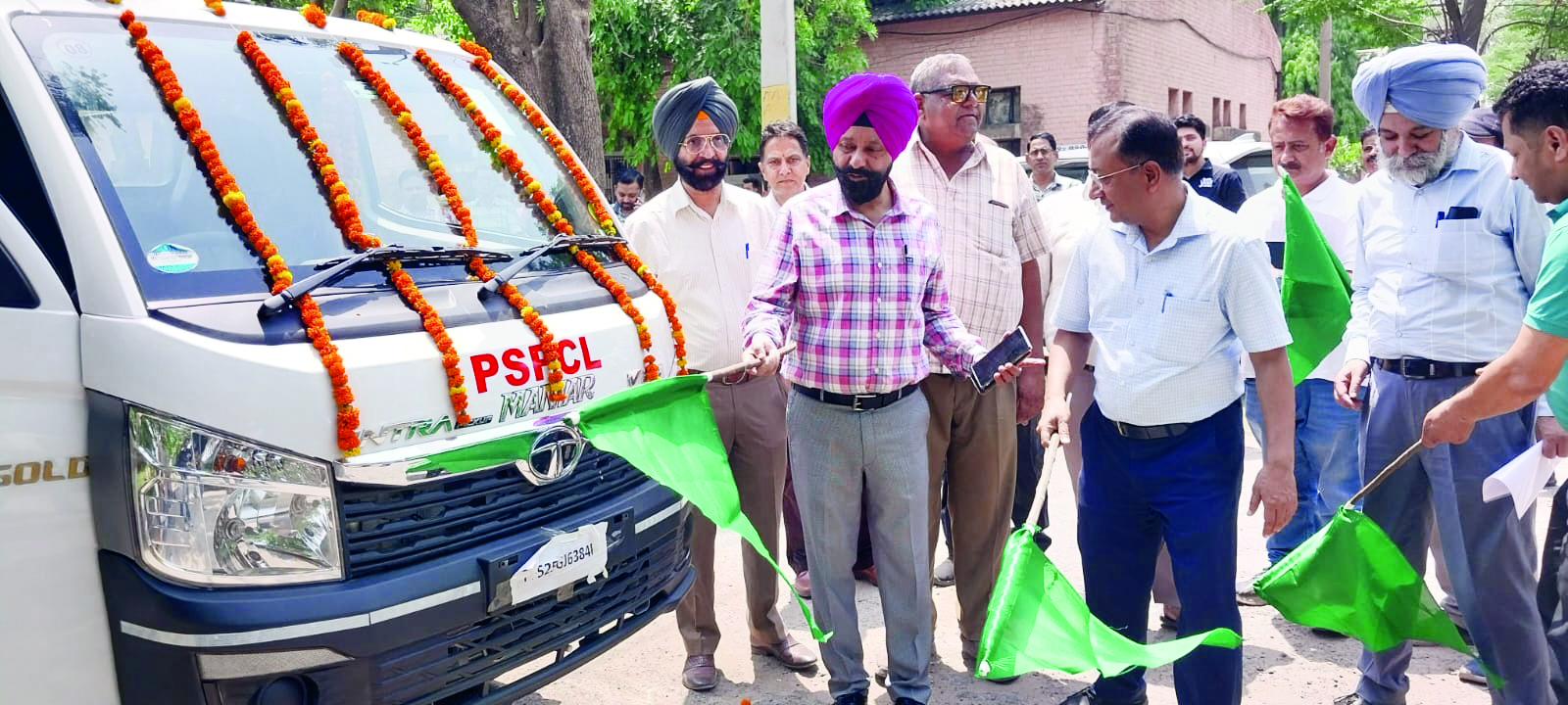 PSPCL flags off 15 Sky Lift Vehicles to boost power services