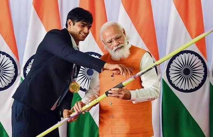 India is elated and proud, says PM Modi as Neeraj Chopra breaches 90m mark India is elated and proud, says PM Modi as Neeraj Chopra breaches 90m mark
