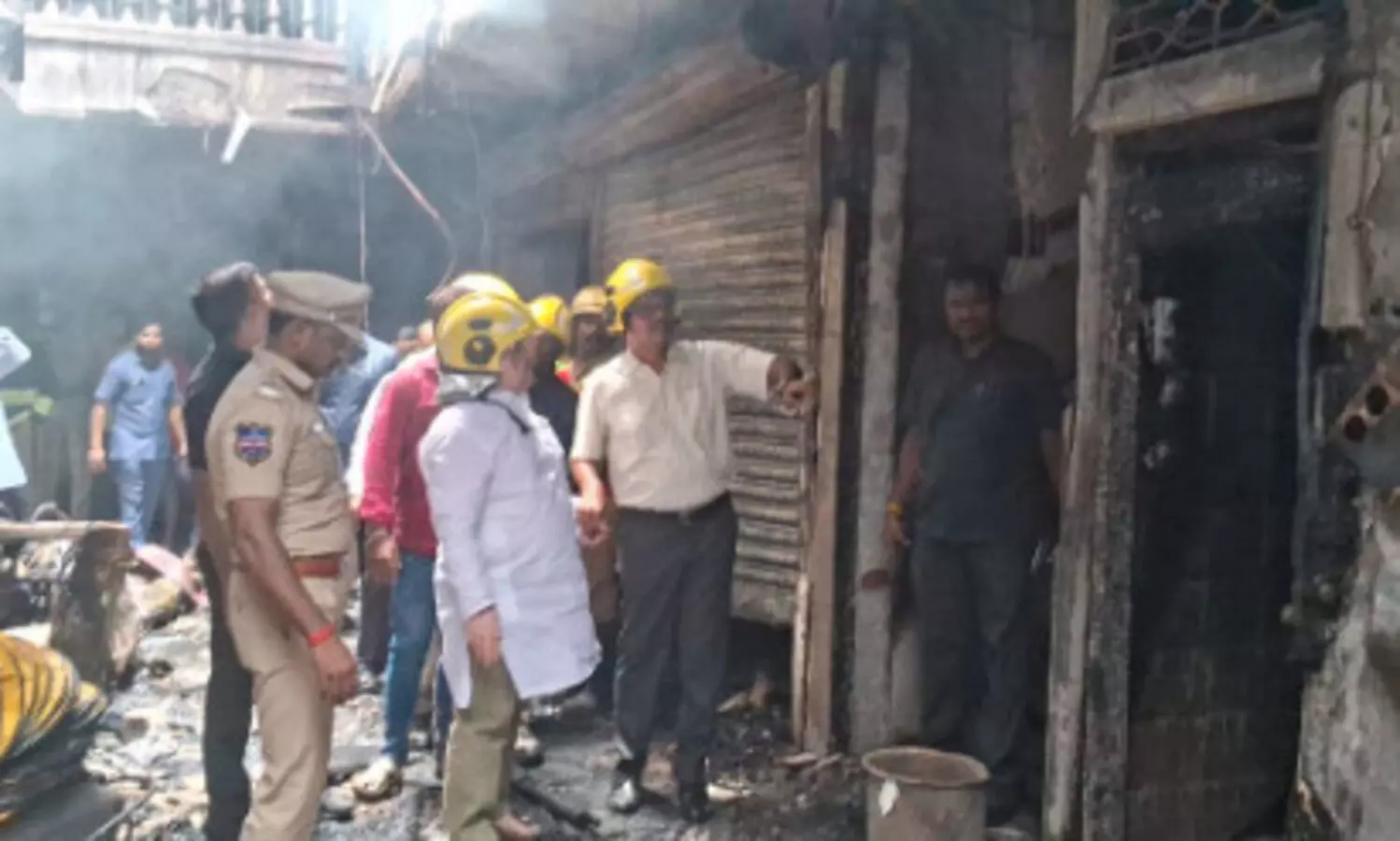 17 killed in fire at a building in Hyderabad; PM Modi condoles deaths