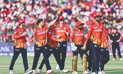 Punjab inch closer to playoffs with 10-run win over Rajasthan Punjab inch closer to playoffs with 10-run win over Rajasthan