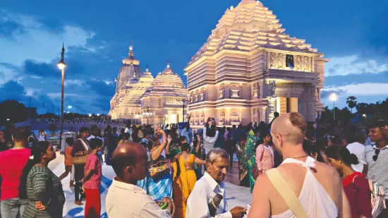 Digha Jagannath Temple drawing queries from foreign tourists: ISKCON Digha Jagannath Temple drawing queries from foreign tourists: ISKCON