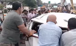 Five killed as car plunges into river on Mumbai-Goa Highway in Maharashtra