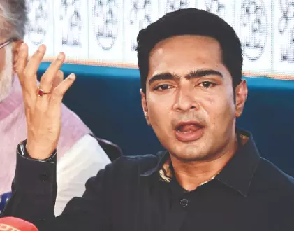 Abhishek Banerjee says govt should be sending family members of martyrs for outreach mission Abhishek Banerjee says govt should be sending family members of martyrs for outreach mission