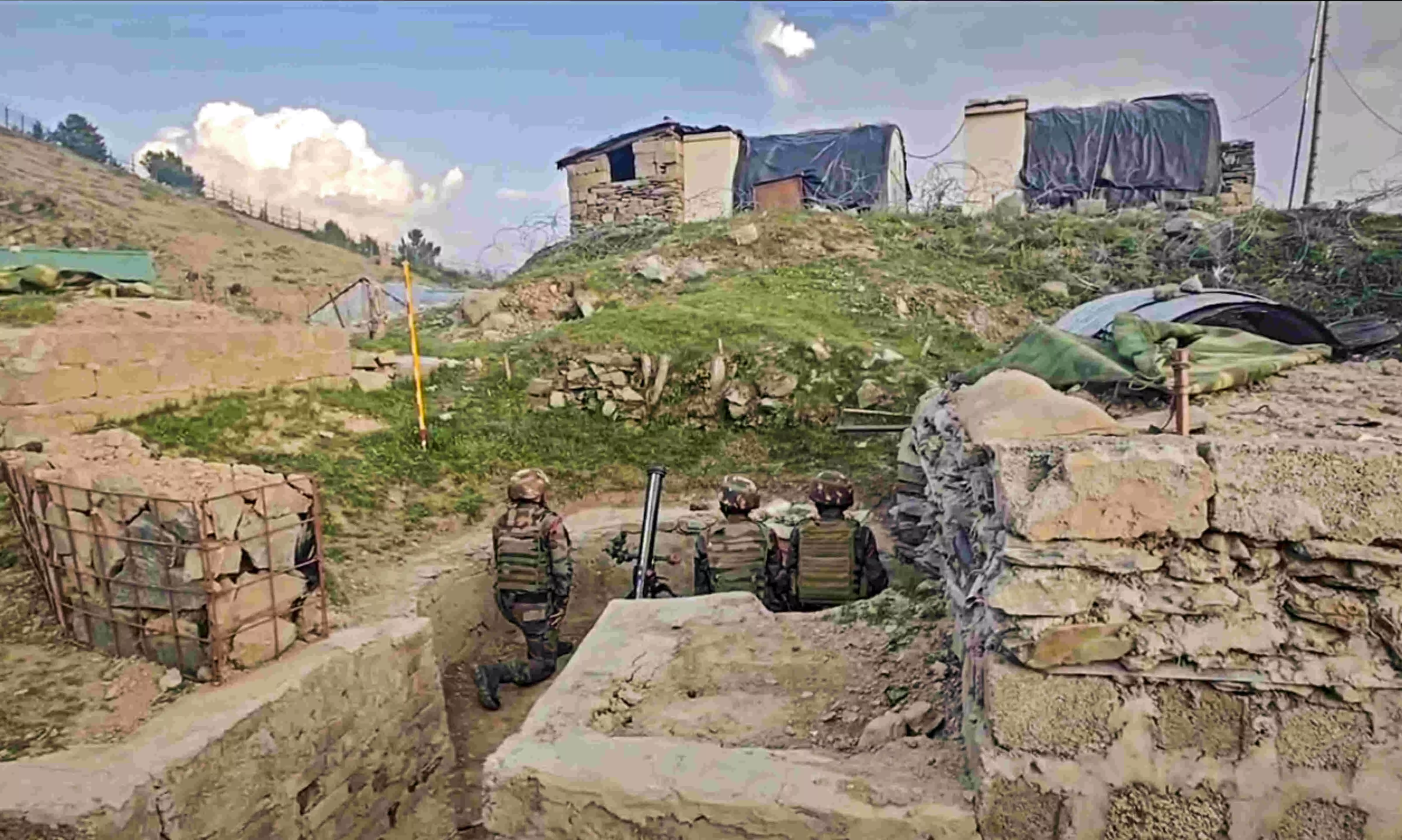 Military infra at PoKs Leepa Valley decimated, will take months to rebuild: Army officials Military infra at PoKs Leepa Valley decimated, will take months to rebuild: Army officials