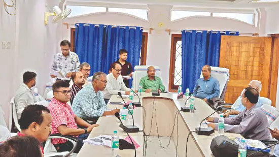 Officials hold meet in Jalpaiguri to assess pre-monsoon flood risks Officials hold meet in Jalpaiguri to assess pre-monsoon flood risks