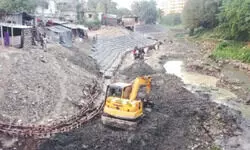 Balurghat: Embankment project on Atreyee River nears completion