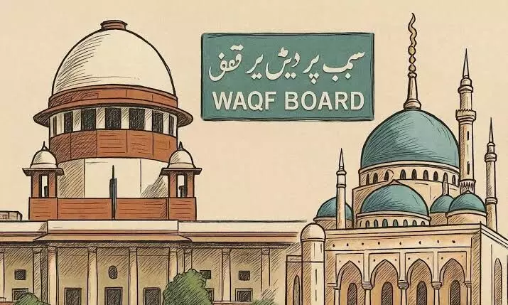 Nobody has right over government land even under waqf by user principle, Centre to SC Nobody has right over government land even under waqf by user principle, Centre to SC