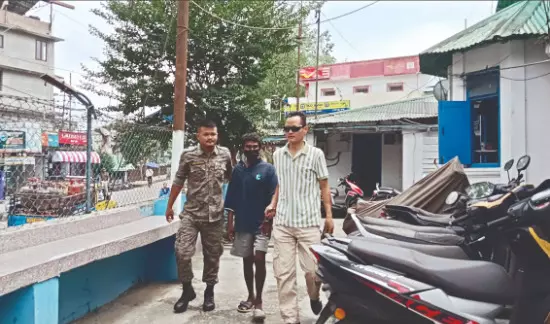 B’deshi national arrested from Kalimpong B’deshi national arrested from Kalimpong