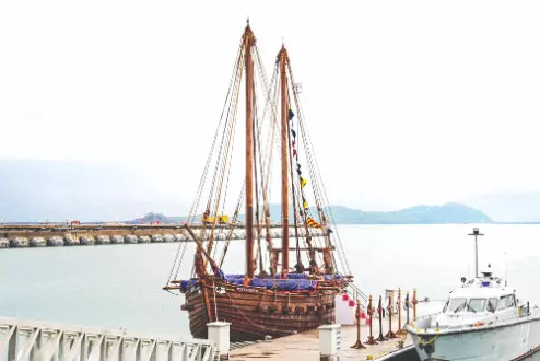 INSV Kaundinya: Navy inducts traditionally-built stitched ship INSV Kaundinya: Navy inducts traditionally-built stitched ship