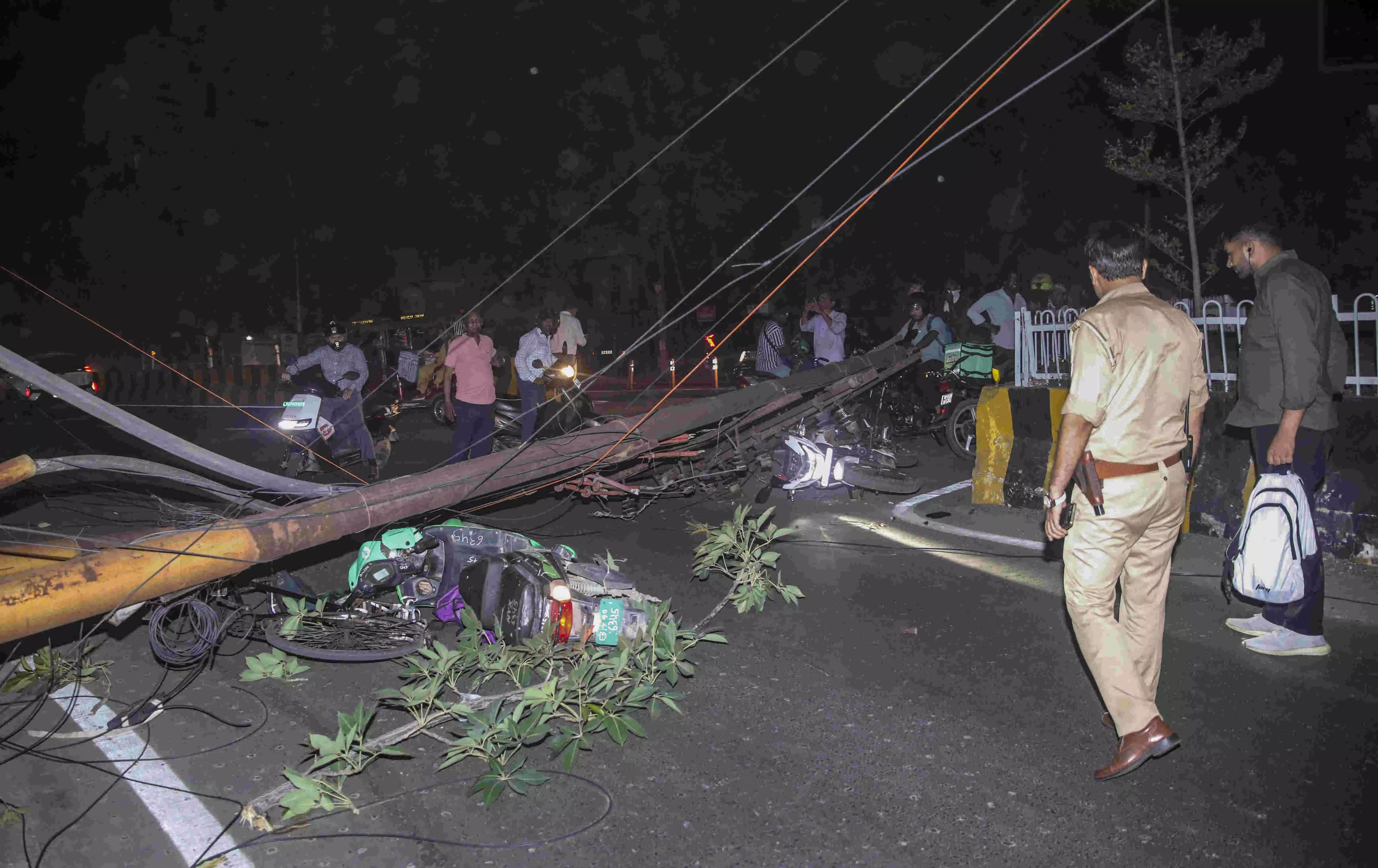 Three, including child, killed in storm-related incidents in Noida Three, including child, killed in storm-related incidents in Noida