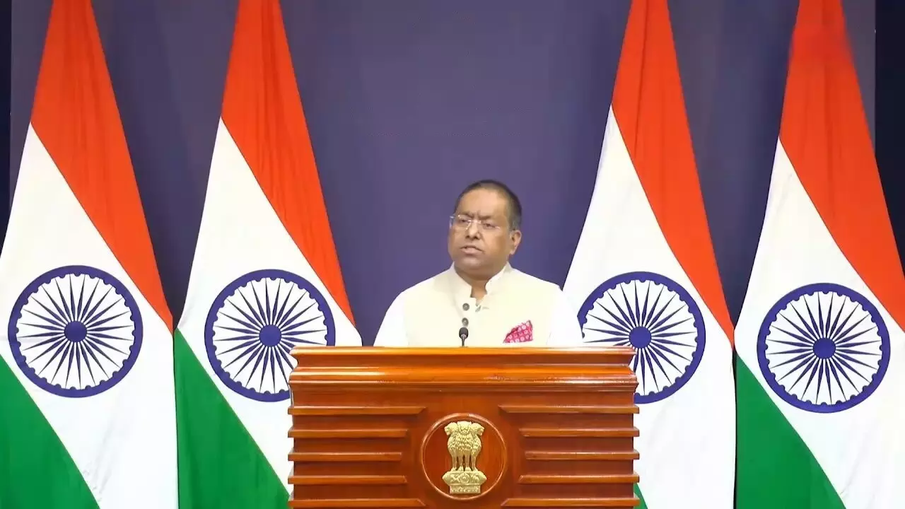 People staying in India illegally will be dealt with as per law: Jaiswal People staying in India illegally will be dealt with as per law: Jaiswal