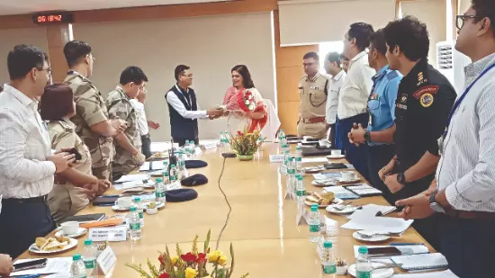 Kolkata airport boosts safety against bird strikes, laser threats Kolkata airport boosts safety against bird strikes, laser threats
